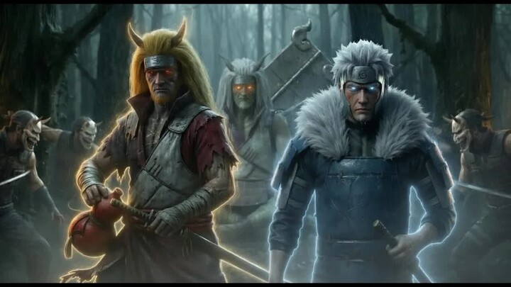 Tobirama vs Kinkaku and Ginkaku (part 2)