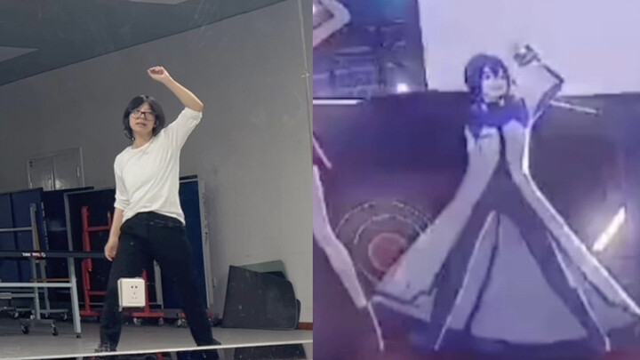 Kaito motion capture actor's daily work video