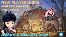 [ID/EN] NEW PLAYER GUIDE for DRAGON NEST MIKU - VTUBER INDONESIA