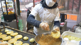 แพนเค้กฟักทองผัดน้ำผึ้ง - Korean Street Food