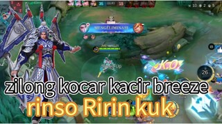 zilong menggila MLBB