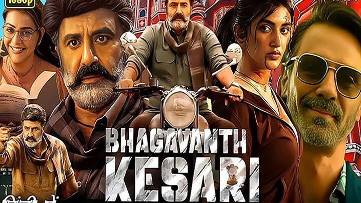 NBK's Action Blockbuster - Bhagavanth Kesari Full Movie In Hindi Dubbed  Kajal A