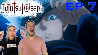 Careful Gojo the floor is LAVA! | Jujutsu Kaisen Episode 7 Couple Reaction & Discussion