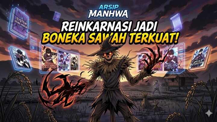 Dewa Horor Terkuat: Bereinkarnasi Jadi Boneka Sawah, MC Ini Malah Bikin Satu Kota Ketakutan!