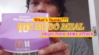 BTS MCDONALDS MEAL PHILIPPINES UNBOX ATTACK | AKLAS TV ARMY NA BA AKO?