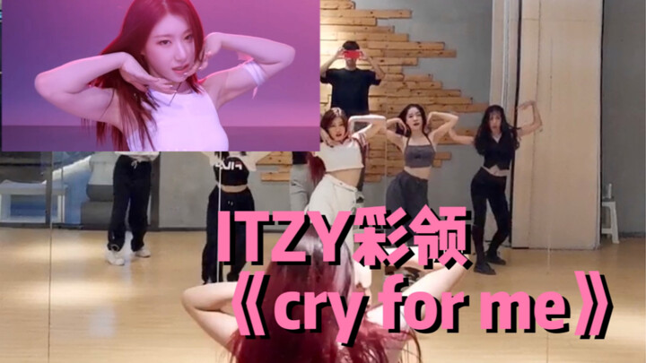 ITZY李彩领《cry for me 》dance cover镜面/副歌速扒