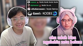 rin moka ngasih kode ke bang al