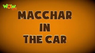 Macchar in the car.