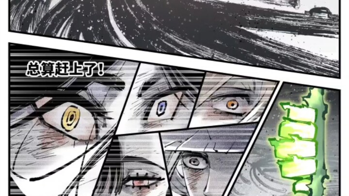 The Demon Lord steps in to save the day, but it’s intercut with “AIZO.”