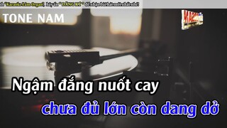 Anh Thôi Nhân Nhượng Karaoke Tone Nam ( Bbm ) Karaoke Lâm Organ - Beat Mới