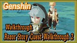 [Genshin  Walkthrough]  Razor Story Quest Walkthrough 2