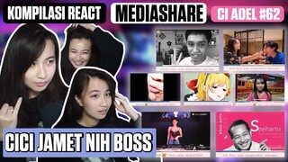 KOMPILASI REACT MEDIASHARE CI ADEL #62 || JAMET KELAPA GADING