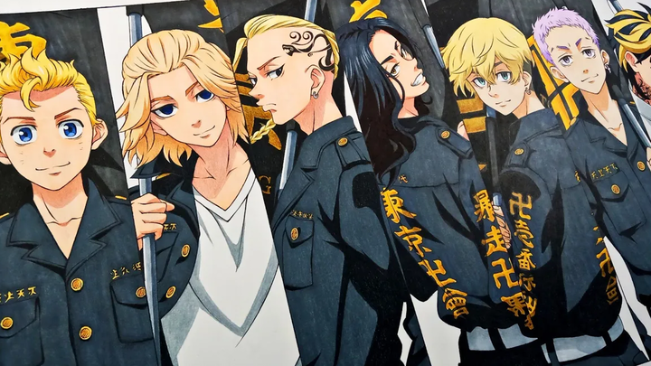 วาดตัวละคร Tokyo Revengers character | Tokyo Manji | Anime Drawing