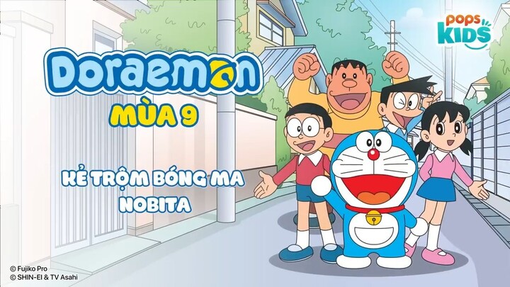 Doraemon-Tập 453 - Kẻ Trộm Bóng Ma Nobita - Bay Lên Bầu Trời Với Nón Loài Chim-Hoat hình htv3