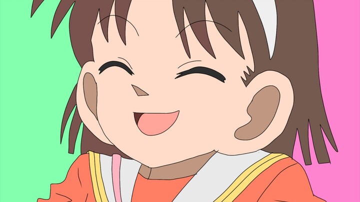 Menggambar Ayumi Chan yg percaya diri di hadapan teman2 nya