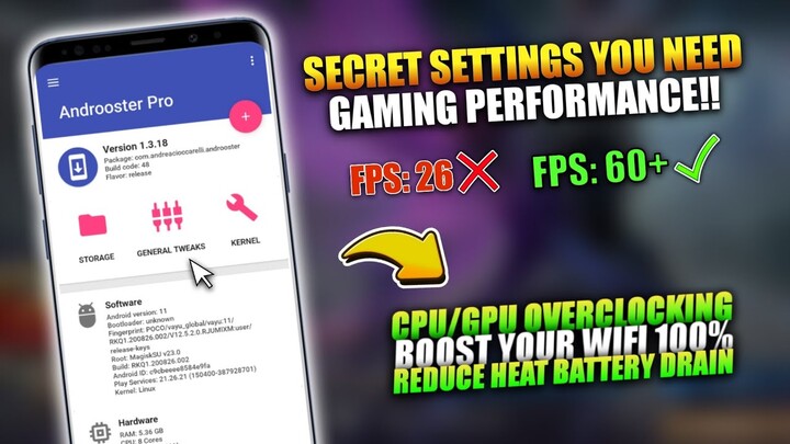 Turn ON this Secret Settings for Gaming Performance!! Increase FPS and Boost Android - Tweaking Box