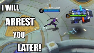 IM GONNA ARREST YOU LATER! BACK ON RANKING!