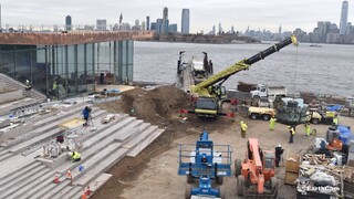 Official Statue of Liberty Museum Construction Time-Lapse