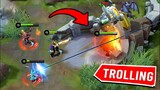 *TROLLING* WHEN YOU HAVE A GOOD TEAM- Mobile Legends Funny Fails and WTF Moments!#20