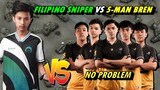 KELRA GINAWANG AI ANG 5-MAN NG BREN ESPORTS | FILIPINO SNIPER KELRA VS 5-MAN BREN