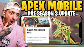 APEX LEGENDS MOBILE NEW UPDATE! (Solo Mode, Ranked Protection)