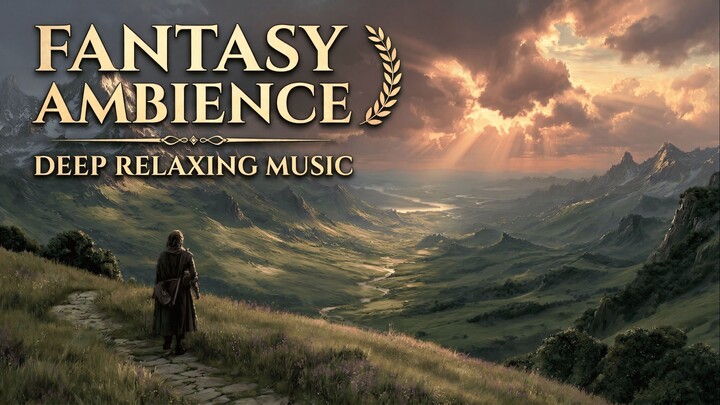 The Wandering Bard • Peaceful Fantasy Ambience & Lofi/Acoustic Orchestral Music