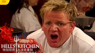 【地狱厨房】名场面：羊肉酱汁呢？！WHERE'S THE LAMB SAUCE! #YYY字译组#