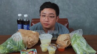 Banh Xác Với Món Gà Chiên Kẹo Nổ _ MUKBANG