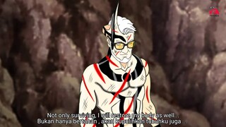 Uchiha Shisui terkejut Amado Karma Mode bertahan - Boruto Naruto Next Generation (2023) Part 270