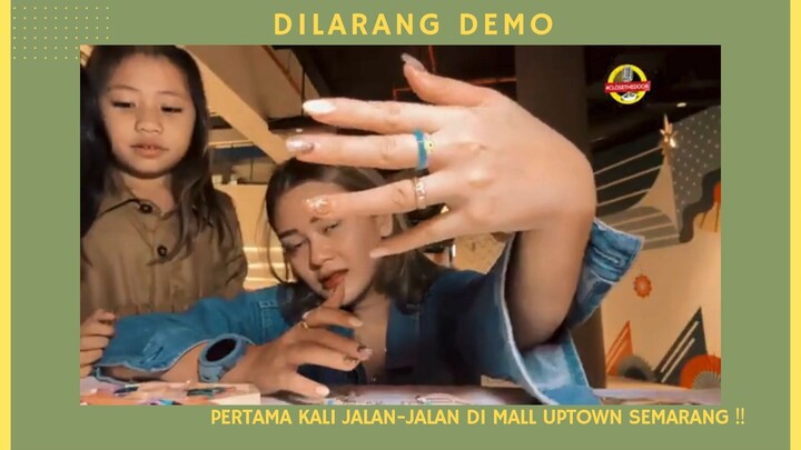 PERTAMA KALI JALAN-JALAN DI MALL UPTOWN SEMARANG ‼
