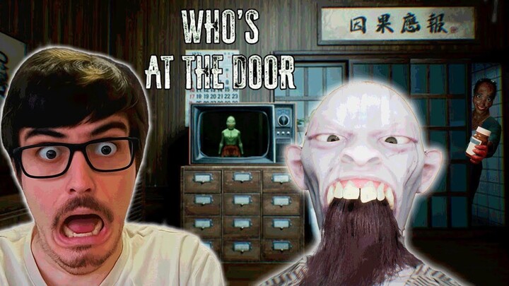 Não param de bater na minha porta!  (Who's at the door)