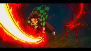 Tanjiro Vs Rui - Full Fight Scene _ Demon Slayer