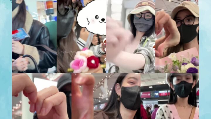 Er Yuehong comes to ask for tutorials #StarChasing #FanSupport #Zhang Yifan #Meng Ziyi #Zhu Xudan