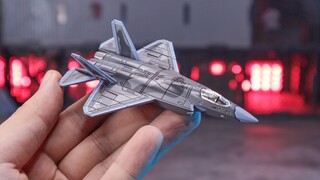 冭趣迷你合金歼35！机关还挺多的！