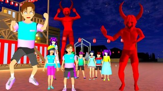 Yuta Mio Main Kembang Api Di Marahi Iblis Tanduk Merah 👹😡 Sakura School Simulator @Ebi Gamespot