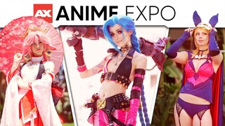 ANIME EXPO JULY 2022 | 4K COSPLAY MUSIC VIDEO | GENSHIN, ARCANE, DEMON SLAYER