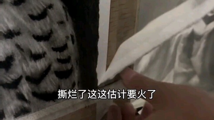 Là một sinh viên mỹ thuật: “Ngay khoảnh khắc nhìn thấy nó bị xé nát, huyết áp tôi lên vùn vụt!”