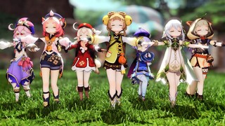 Seven cute little ones, why is Qiqi a step behind again?