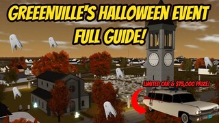 Greenville, Wisc Roblox l Halloween UPDATE Full Guide LIMITED CAR & FREE MONEY