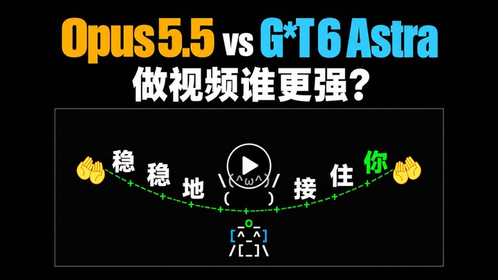 Opus 5.5 vs G*T 6 Astra: Who’s better at making videos?