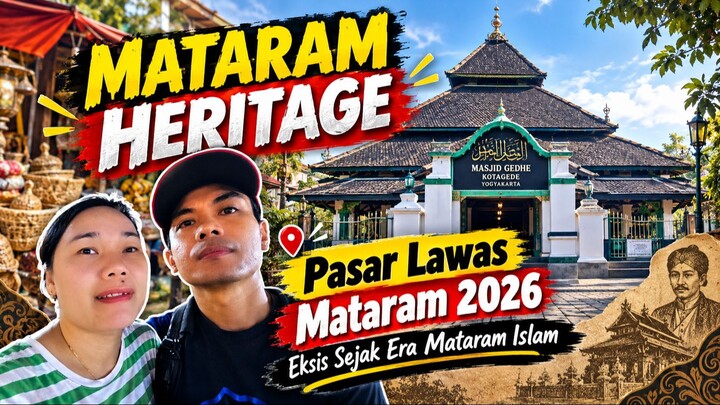 SERU BANGET! Berburu Jajanan Langka & Kuliner Legendaris di Pasar Lawas Mataram Kotagede