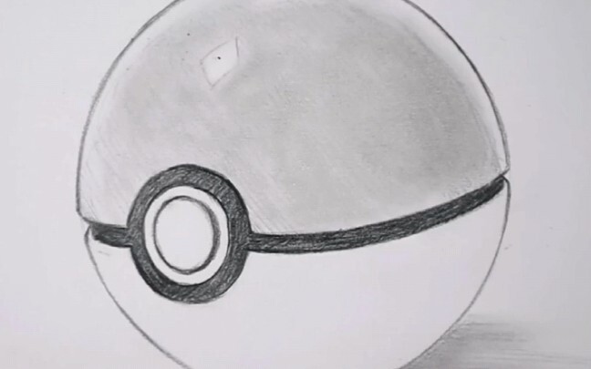 Menggambar Pokeball dengan Berbagai Tingkat Kesulitan