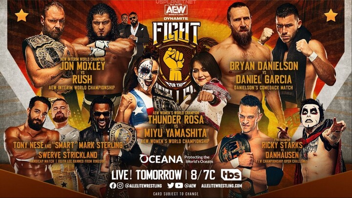 AEW Dynamite Fight For The Fallen Full Show HD July 27, 2022