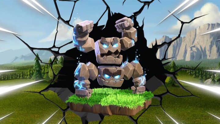 Gameplay Meteor Golem + Fireball strategy 💥