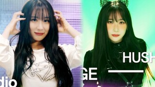 猫耳彩演好美！李彩演4K猫耳+纯白裙HUSH RUSH+DANNY舞蹈版