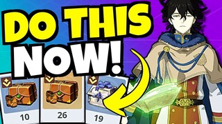 DON'T MISS OUT ON THIS BONUS STAMINA!!! [Black Clover Mobile]