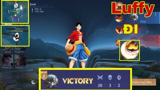 LIÊN QUÂN : Chính Thức Errol Luffy Băng Mũ Rơm Xuất Hiện - Đi Top Hack Ăn Nhẹ 26 Mạng