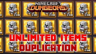 Unlimited Items Duplication, Easy Gold & Emerald Farm, Get Rich Quick! Minecraft Dungeons