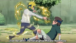 Minato Bertanding dengan Fugaku di Final Ujian Chunin Desa Konoha | Para Rival Yondaime Hokage