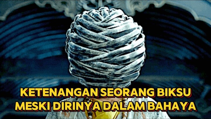 Ketenangan Seorang Biksu Meski Dirinya Dalam Bahaya